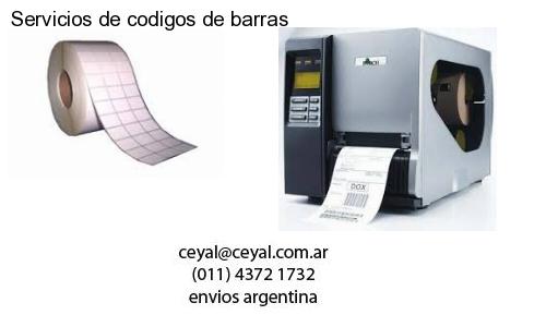 Servicios de codigos de barras