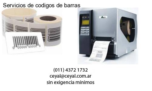 Servicios de codigos de barras