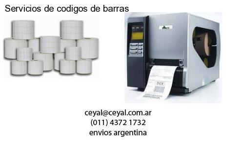 Servicios de codigos de barras