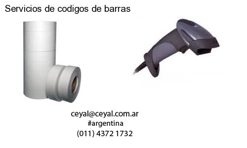 Servicios de codigos de barras