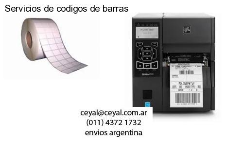 Servicios de codigos de barras