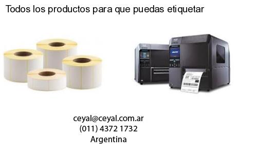 Todos los productos para que puedas etiquetar