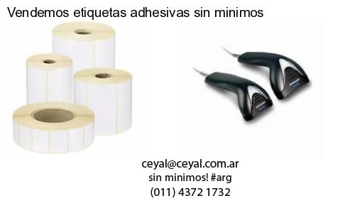 Vendemos etiquetas adhesivas sin minimos
