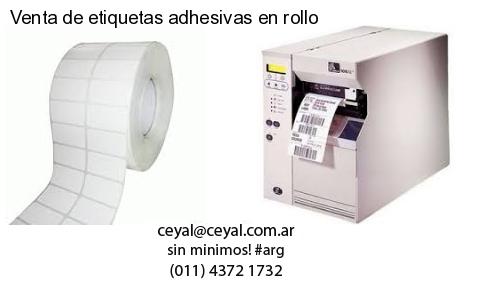 Venta de etiquetas adhesivas en rollo