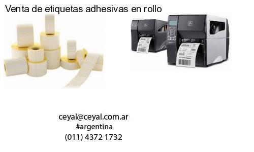 Venta de etiquetas adhesivas en rollo