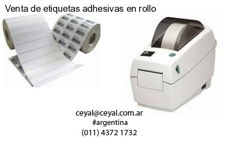 Venta de etiquetas adhesivas en rollo