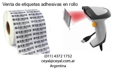 Venta de etiquetas adhesivas en rollo