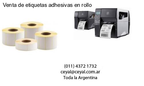 Venta de etiquetas adhesivas en rollo