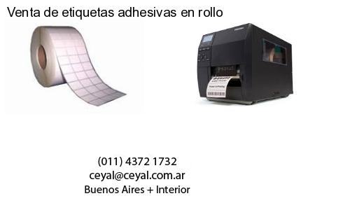 Venta de etiquetas adhesivas en rollo