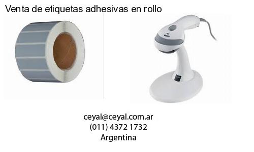 Venta de etiquetas adhesivas en rollo