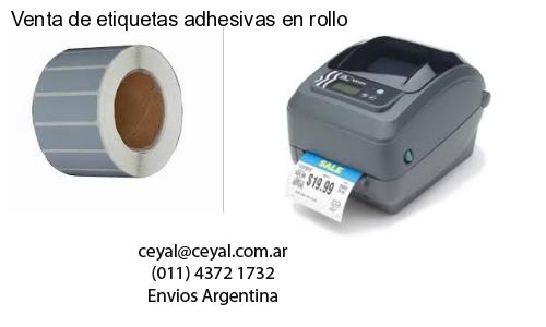 Venta de etiquetas adhesivas en rollo