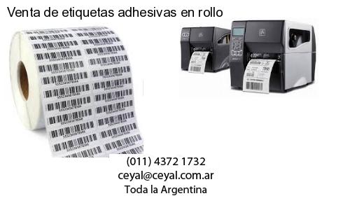 Venta de etiquetas adhesivas en rollo