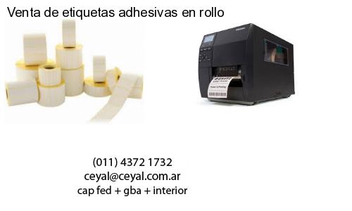 Venta de etiquetas adhesivas en rollo