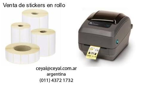 Venta de stickers en rollo