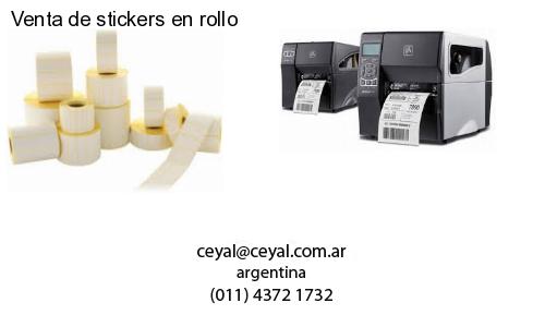 Venta de stickers en rollo