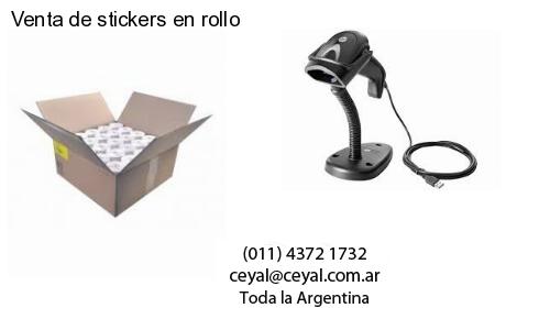 Venta de stickers en rollo