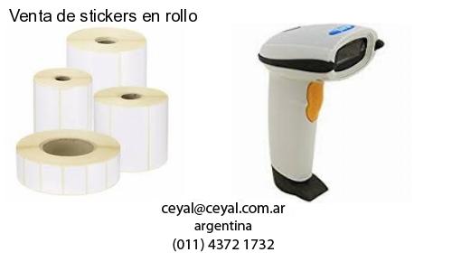 Venta de stickers en rollo