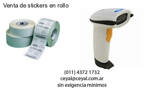 Venta de stickers en rollo