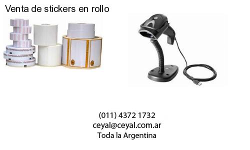 Venta de stickers en rollo