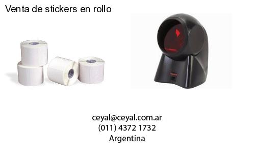 Venta de stickers en rollo