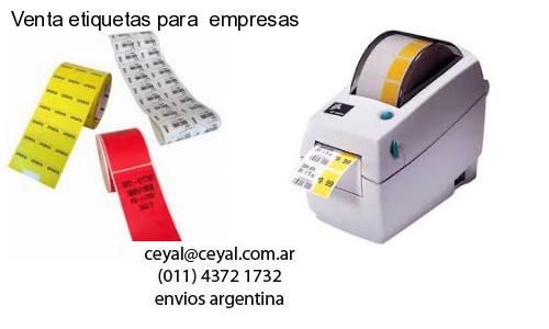 Venta etiquetas para  empresas