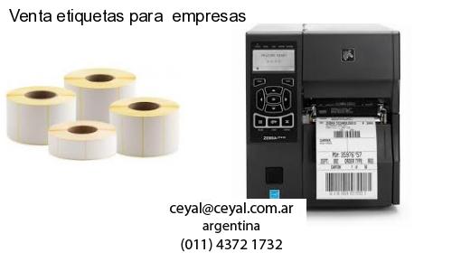 Venta etiquetas para  empresas