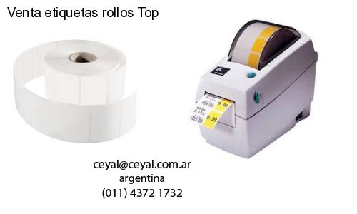 Venta etiquetas rollos Top