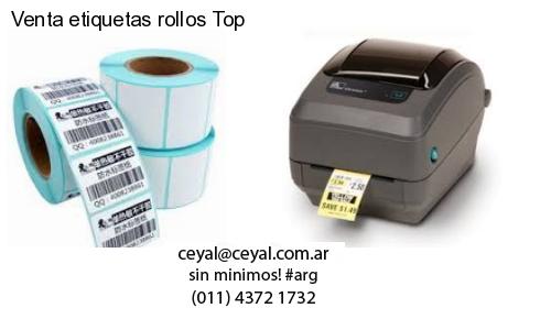 Venta etiquetas rollos Top