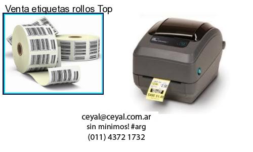 Venta etiquetas rollos Top