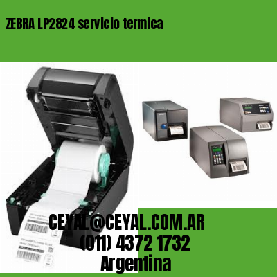 ZEBRA LP2824 servicio termica