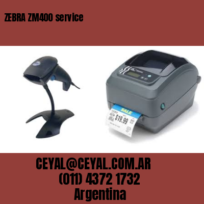 ZEBRA ZM400 service