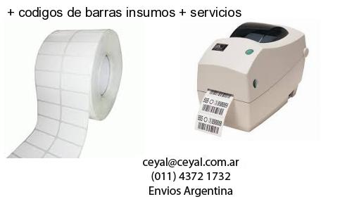   codigos de barras insumos   servicios