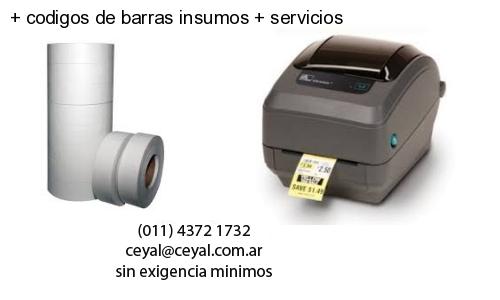   codigos de barras insumos   servicios