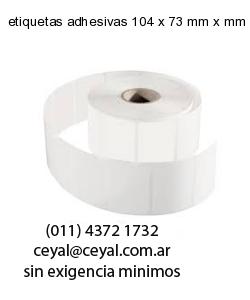 etiquetas adhesivas 104 x 73 mm x mm