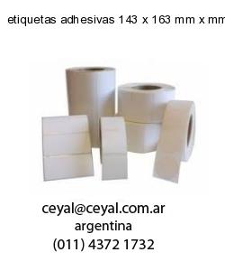 etiquetas adhesivas 143 x 163 mm x mm