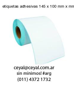 etiquetas adhesivas 145 x 100 mm x mm