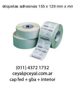 etiquetas adhesivas 155 x 129 mm x mm