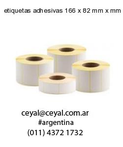 etiquetas adhesivas 166 x 82 mm x mm