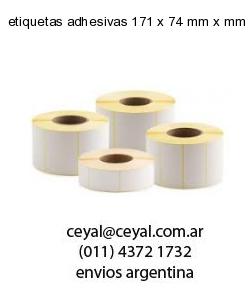 etiquetas adhesivas 171 x 74 mm x mm