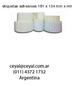 etiquetas adhesivas 181 x 134 mm x mm