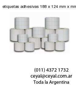 etiquetas adhesivas 188 x 124 mm x mm