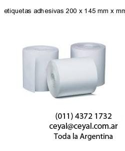 etiquetas adhesivas 200 x 145 mm x mm