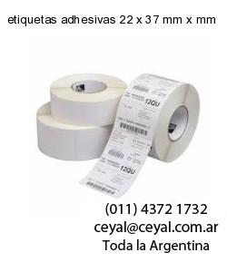 etiquetas adhesivas 22 x 37 mm x mm