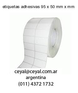 etiquetas adhesivas 95 x 50 mm x mm