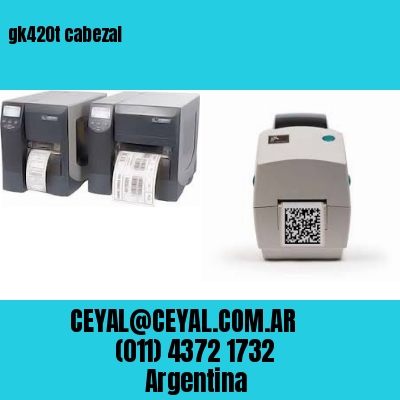 gk420t cabezal