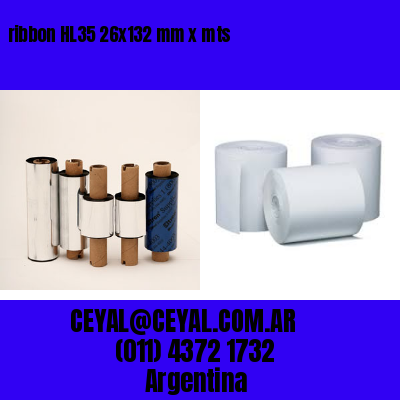 ribbon HL35 26×132 mm x mts