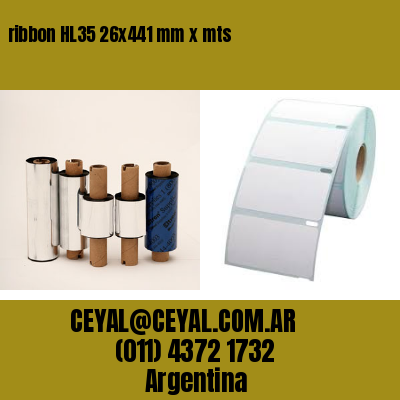 ribbon HL35 26×441 mm x mts