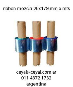 ribbon mezcla 26x179 mm x mts