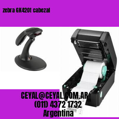 zebra GK420t cabezal