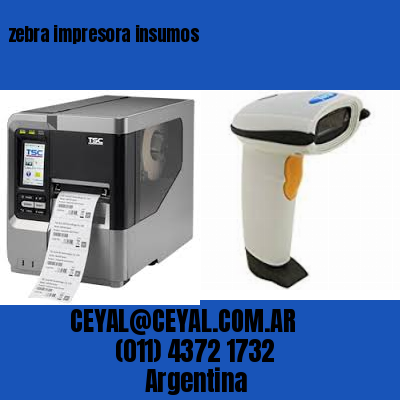 zebra impresora insumos